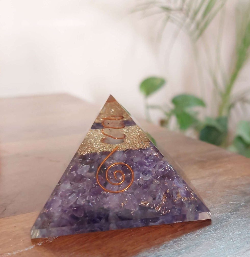 Thumbnail: Amethyst Orogone Pyramid 