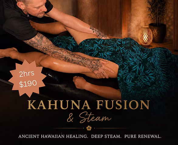 The image shows a Kahuna Fusion and Steam treatment.