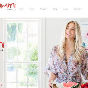 Yummi by Halli - Website