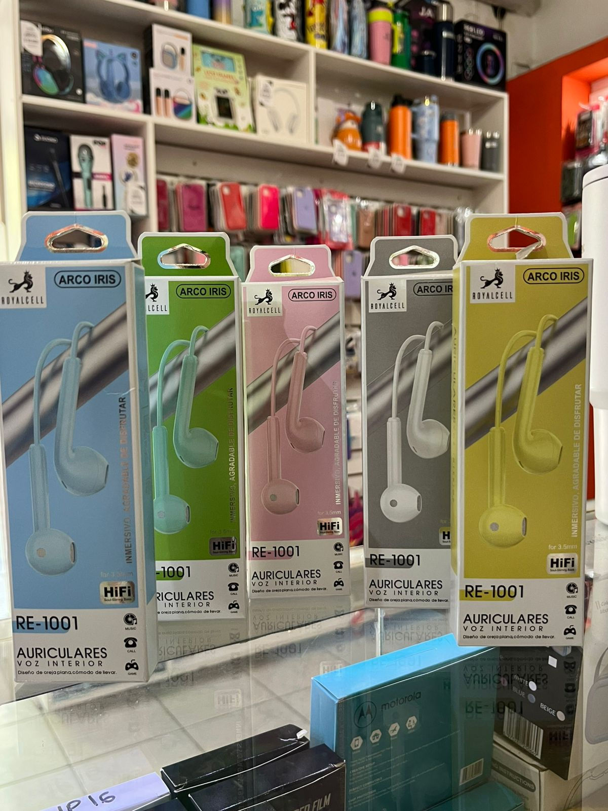 Auriculares Hifi Royalcell Arco Iris Re-1001 Manos Libres