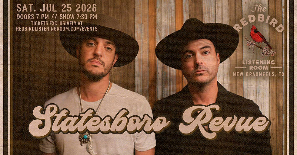 Statesboro Revue @ The Redbird - 7:30 pm