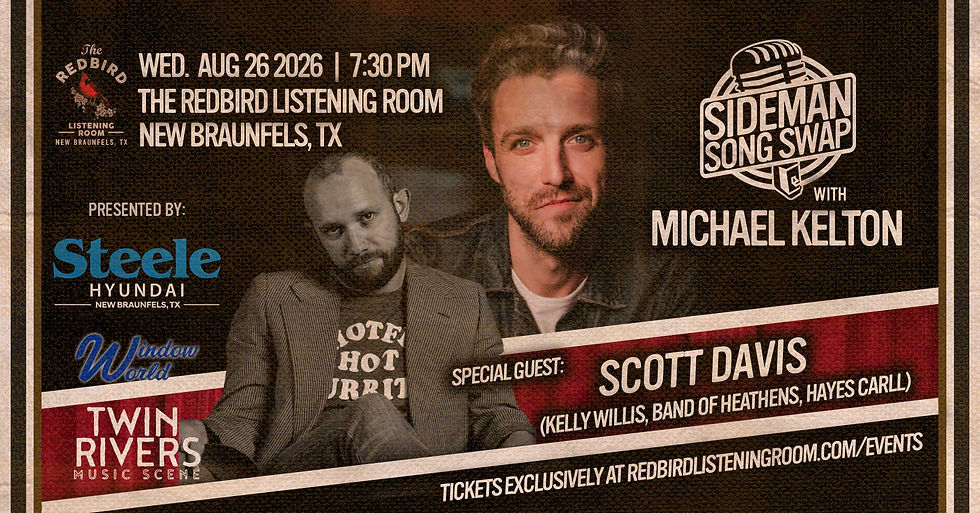 Sideman Song Swap @ The Redbird - 7:30 pm