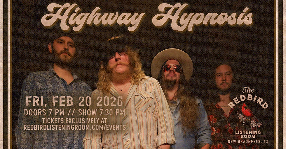 Highway Hypnosis @ The Redbird - 7:30 pm  