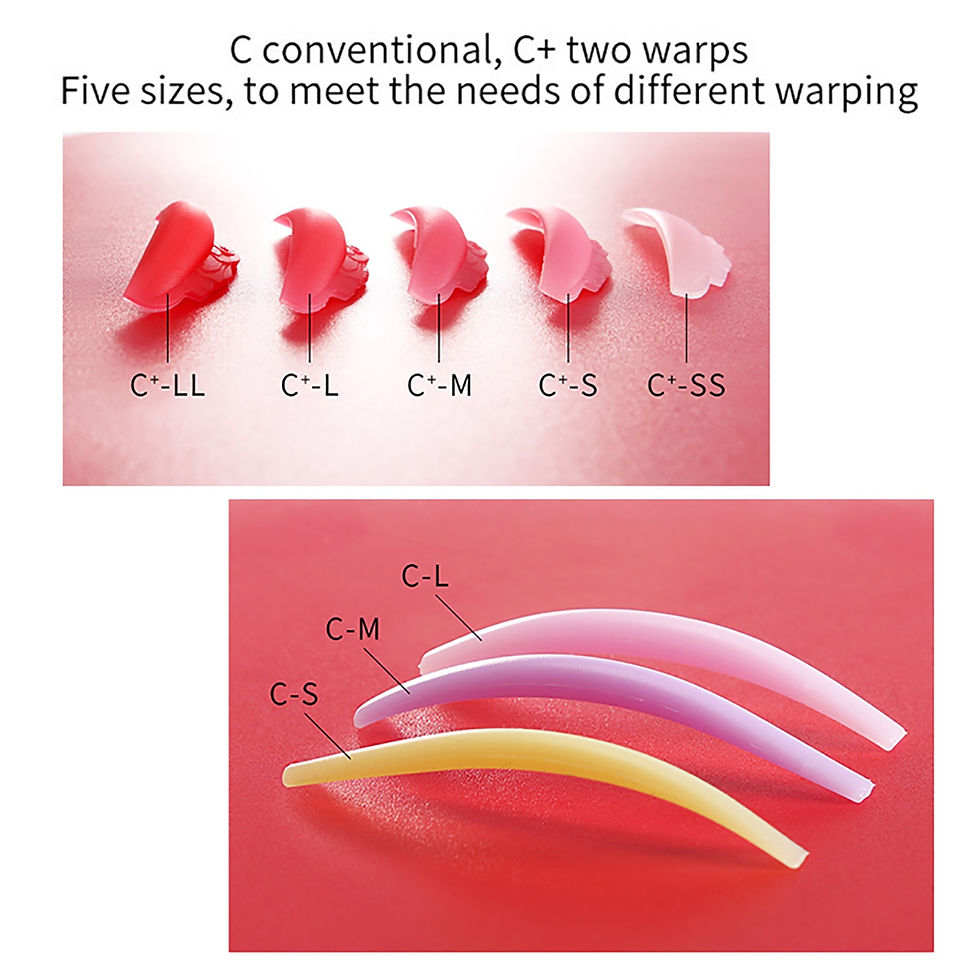 Thumbnail: 8 Pairs Reusable Eyelash Silicone Perming Rods 