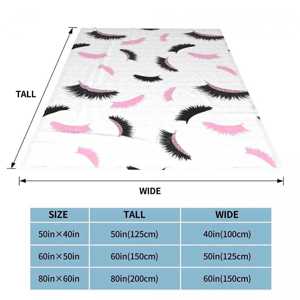 Thumbnail: Glam Lash Throw Blanket