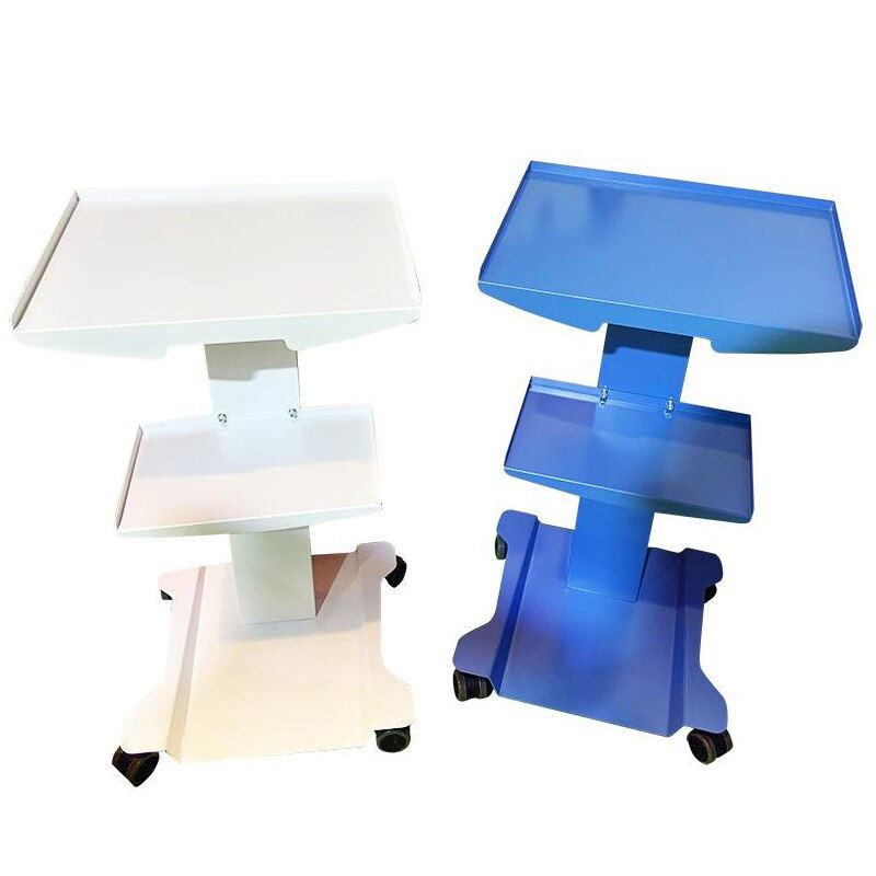 Thumbnail: Mobile Medical Cart Stainless Steel Three Layers Serving Dental Clinical Trolley