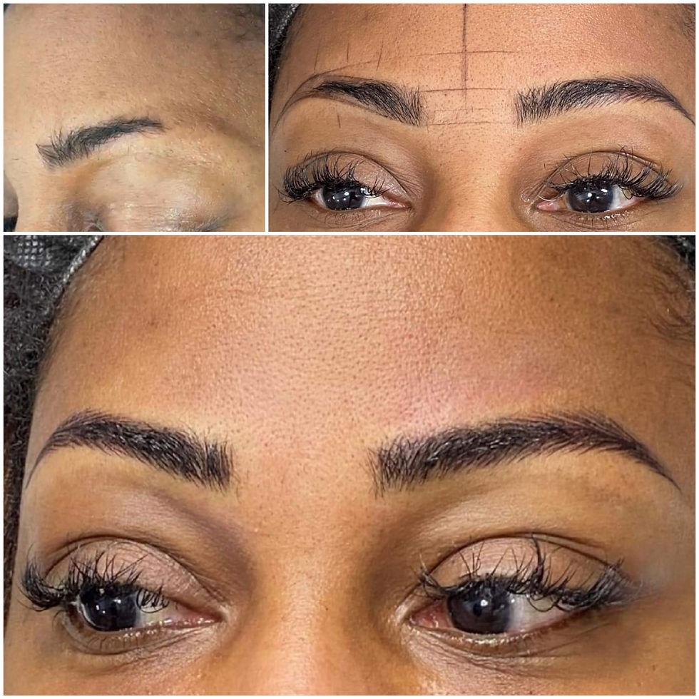Combo Brows (Microblading + Shading)