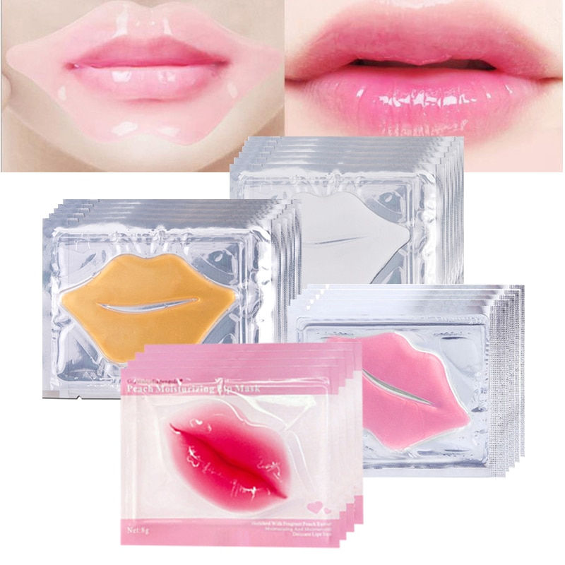 Thumbnail: Collagen Crystal Lip Mask Individually Wrapped Hydrating Patches 