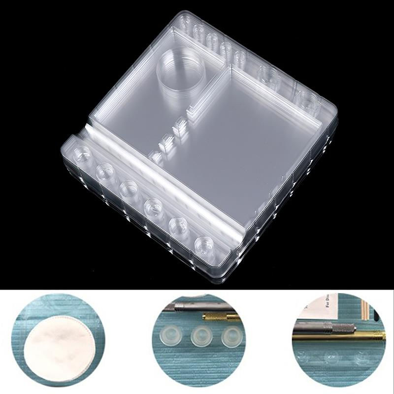 Thumbnail: Disposable Permanent Makeup Tray Organizer With Pigment Ring Holder