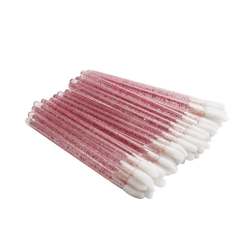Thumbnail: 50 pcs Disposable Crystal Lip Gloss Wands Applicator 