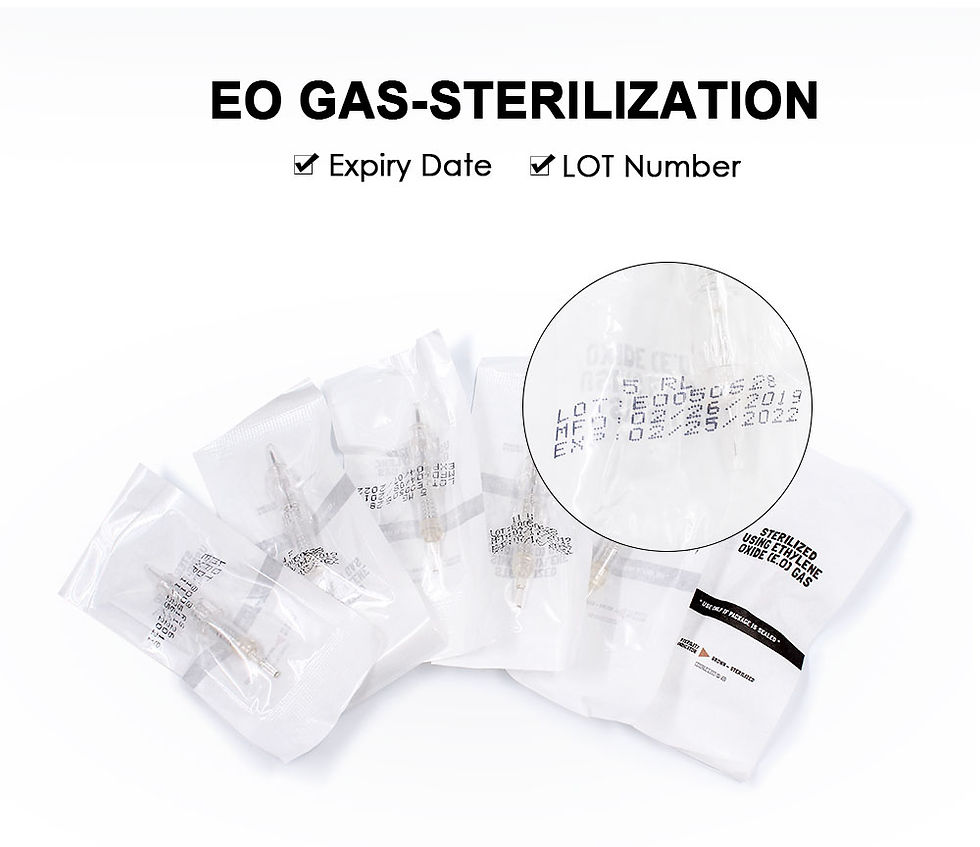 Biomaser 10PCS Revolution Permanent Makeup Cartridge Needle Assortment