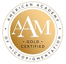 Our American Academy of Micropigmentation Gold Certification