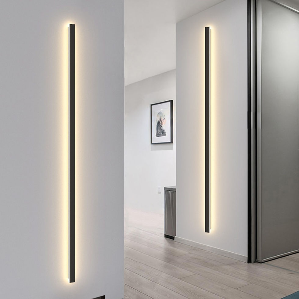 Thumbnail: Contemporary Linear Wall Light Indoor/Outdoor IP65 