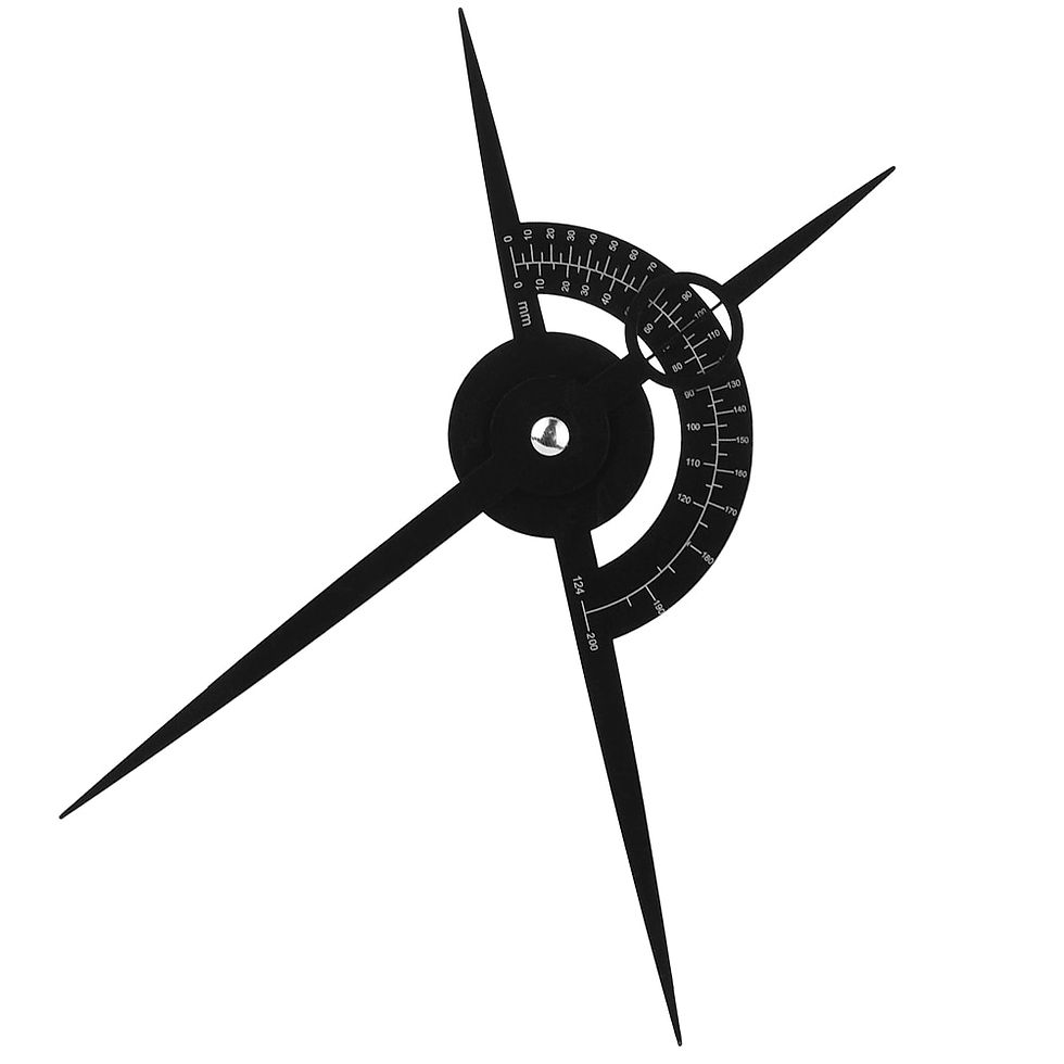 Thumbnail: Professional Ratio Caliper Cosmetic Ruler