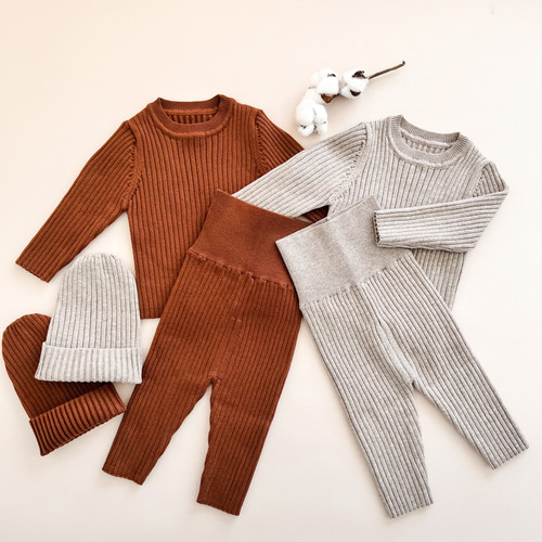 Solid Color Knitted Suit | 'Ōpua Noa