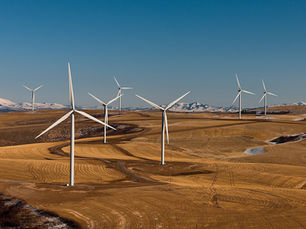 La production électrique des fermes éoliennes est très sensible à la météo et au climat