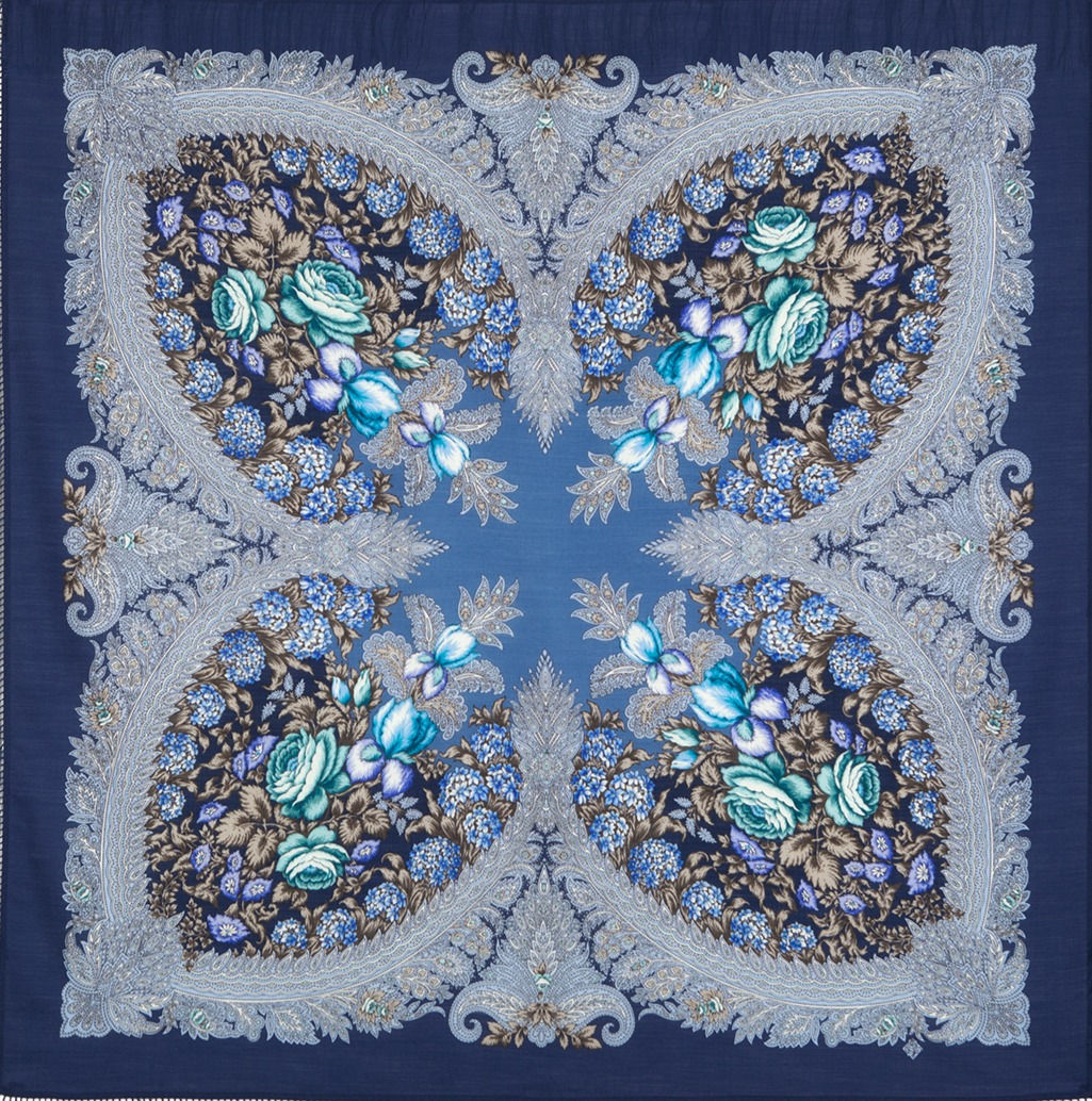 Платок «На гребне волны» 1