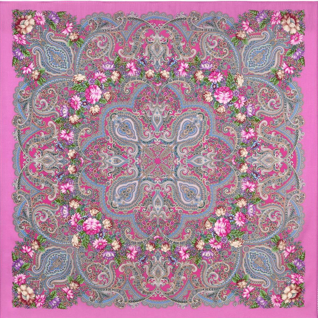 Платок «Кружевное пламя» 3