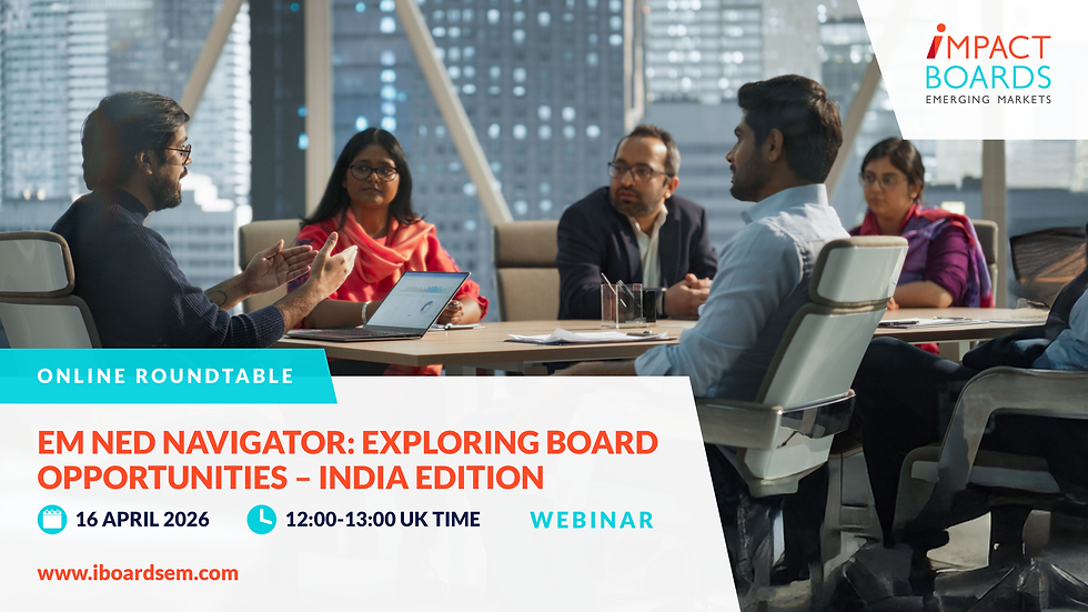 EM NED Navigator: Exploring Board Opportunities – India Edition