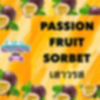 PASSION FRUIT SORBET