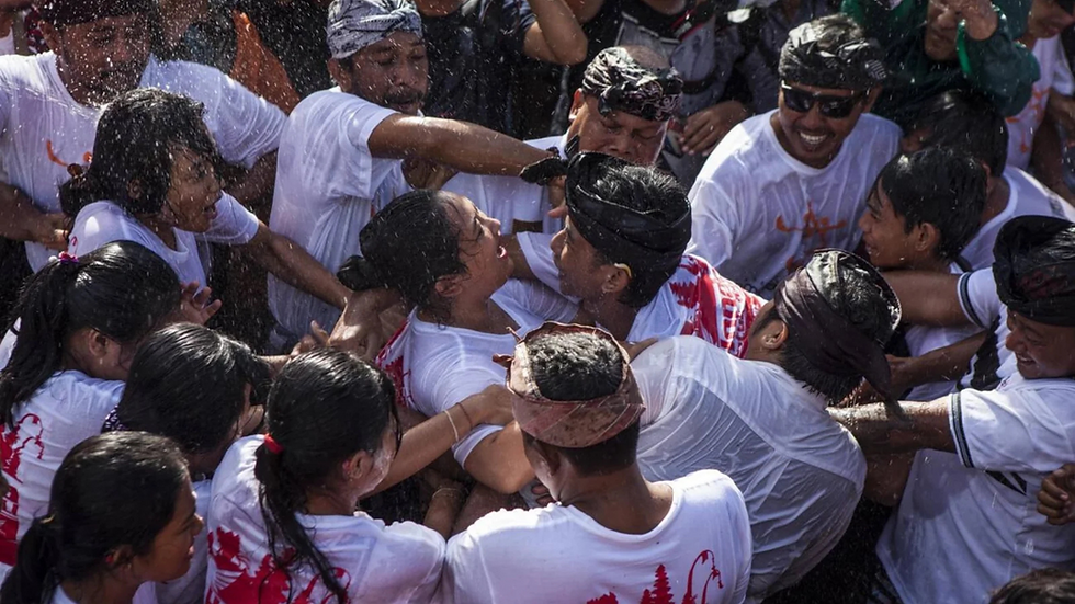 Omed-Omedan: Bali’s Unique Kissing Festival