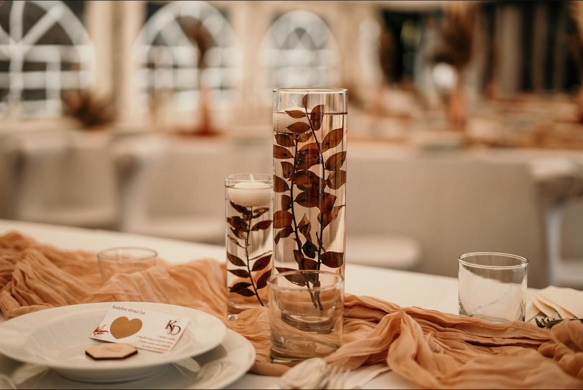 Cylindrická váza nízká