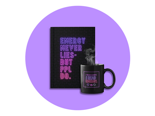 Feature Image of "Energy Never Lies" journal from Streetwise Mystic Collection