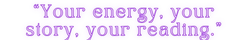 “Step through and be seen” — invitation in Personal Readings section