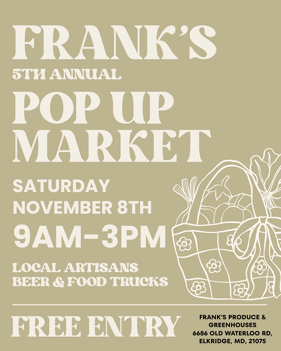 Frank's Produce & Green Houses Market Festival -Permanent Jewelry