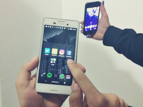 Edição de fotos na palma da mão