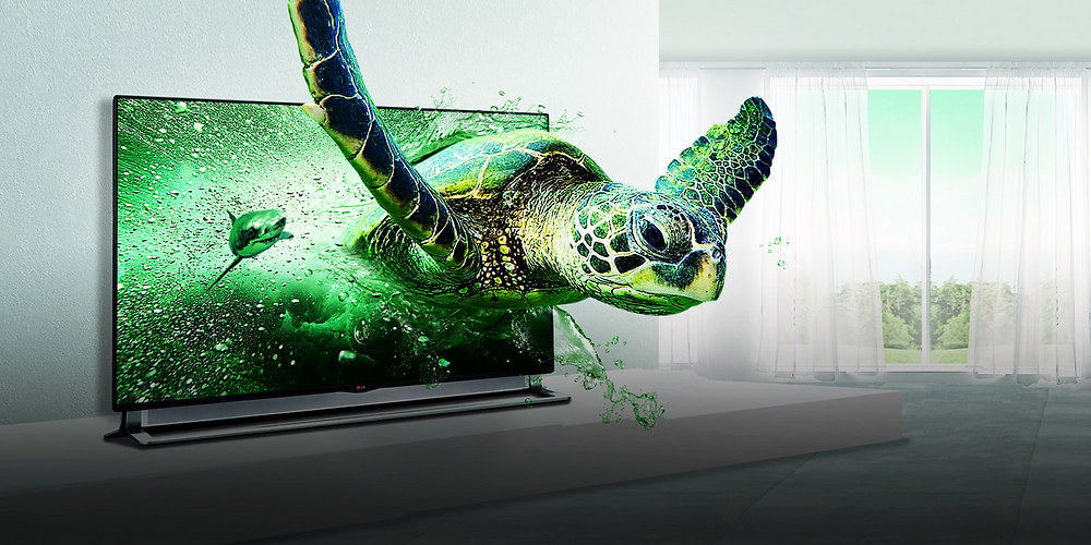 Ao contrário das tartarugas, televisores com tecnologia 3D tiveram vida curta: menos de 9 anos. (Crédito: LG divulgação)