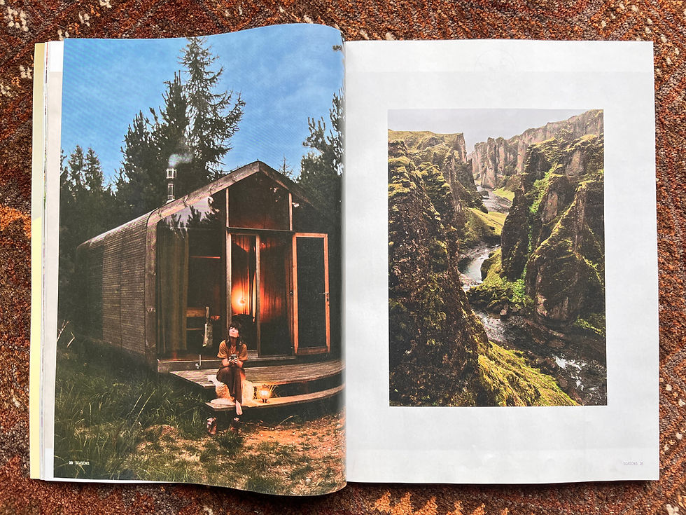 Interview in Seasons Magazine met fotograaf en auteur Eva Krebbers