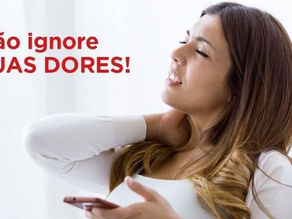 Não ignore suas dores