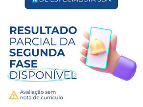 Resultado Parcial da 2ª Fase da Prova de Título SBN 2024 - Sem avaliação de Currículo