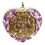 Thumbnail: Orgonite pendant seventh chakra heart shape
