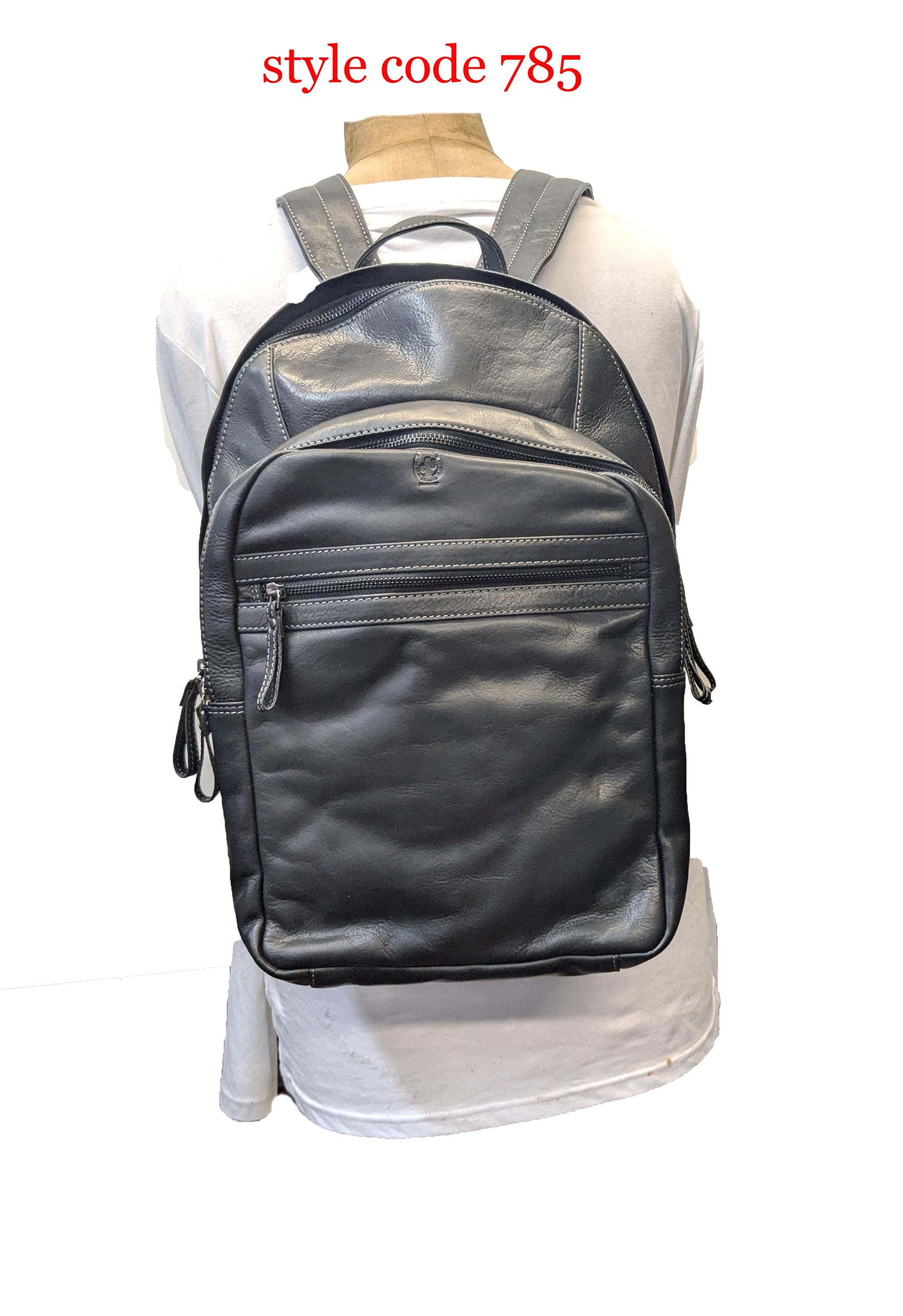 Daily leather Backpack two styles available