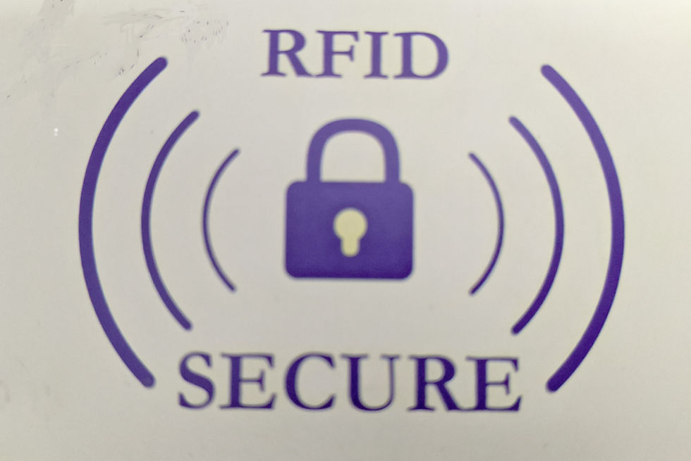 Thumbnail: Leather Bifold wallet with RFID 