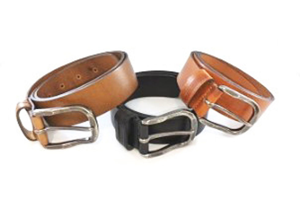 Thumbnail: Handmade Full-Grain Leather Belt: Minimalist Style, London Crafted
