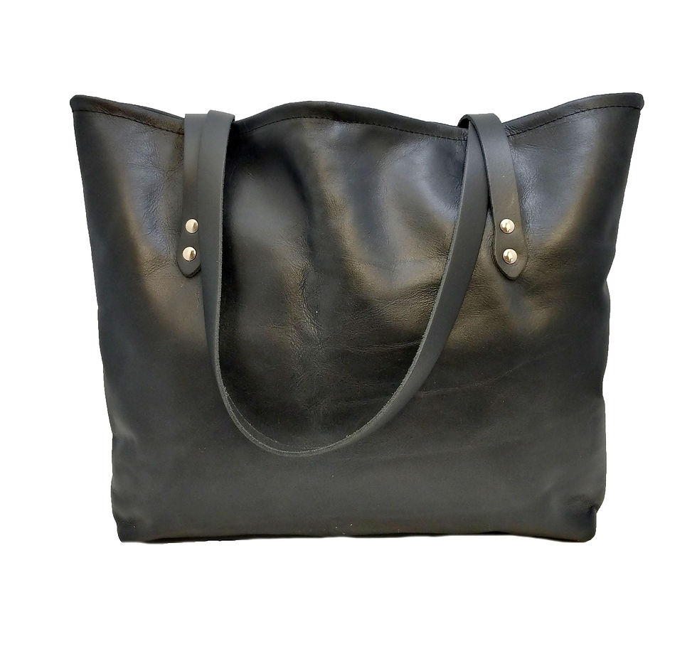 Thumbnail: Classic Leather Tote bag, 5 nice colours