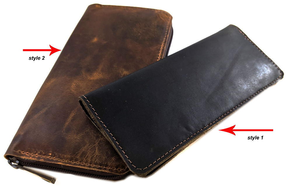 Thumbnail: Large leather wallet 