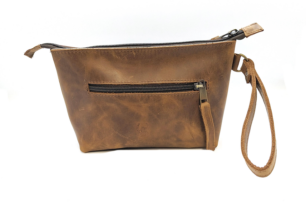 Thumbnail: Leather make up bag 