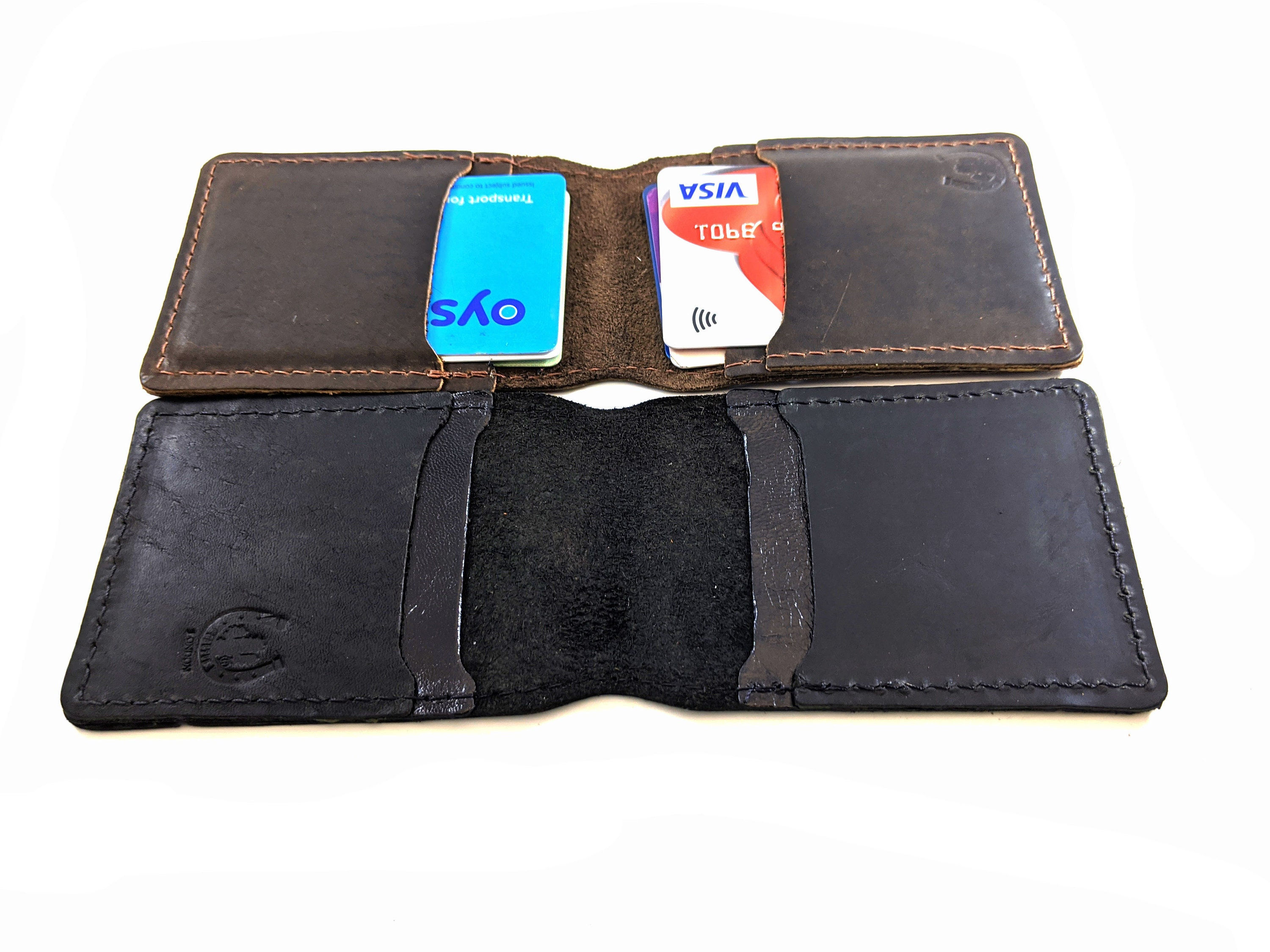 Personalised Oyster Card Holder | Handmade with Hunter Leather