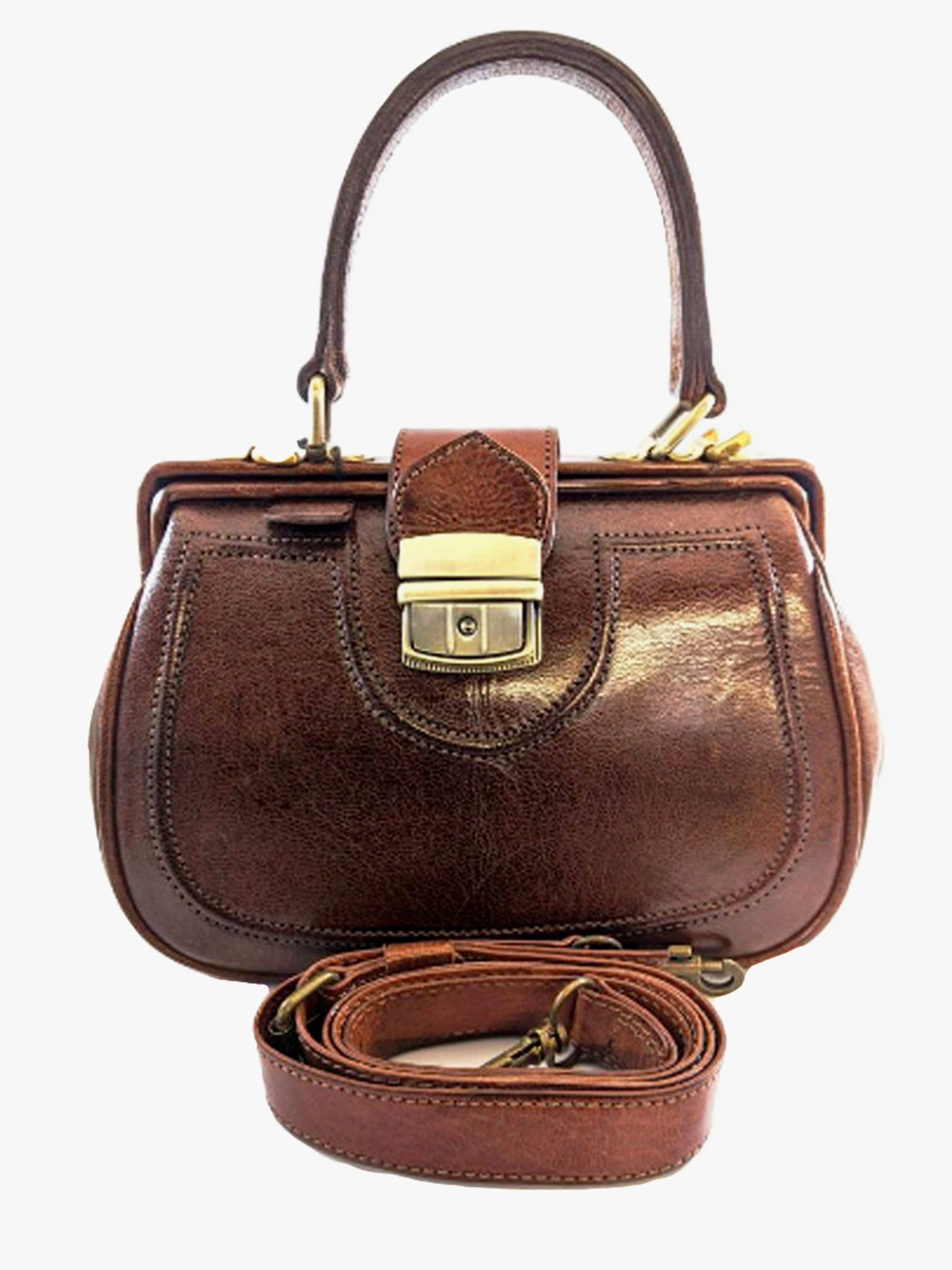retro leather bag