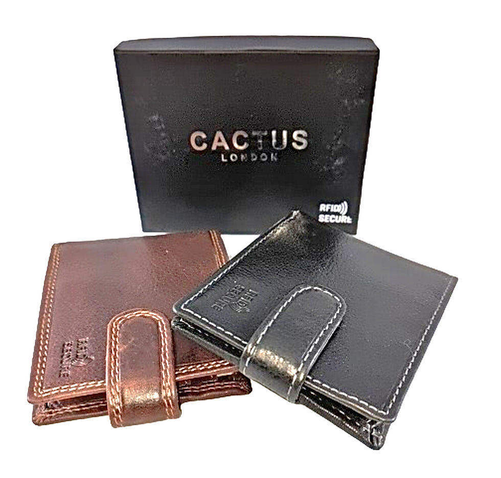 Thumbnail: Leather bifold wallet 