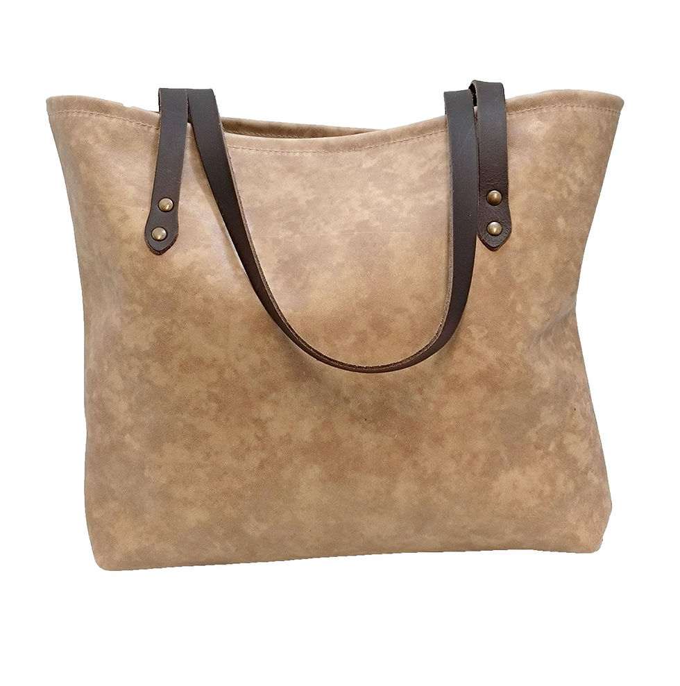 Thumbnail: Classic Leather Tote bag, 5 nice colours
