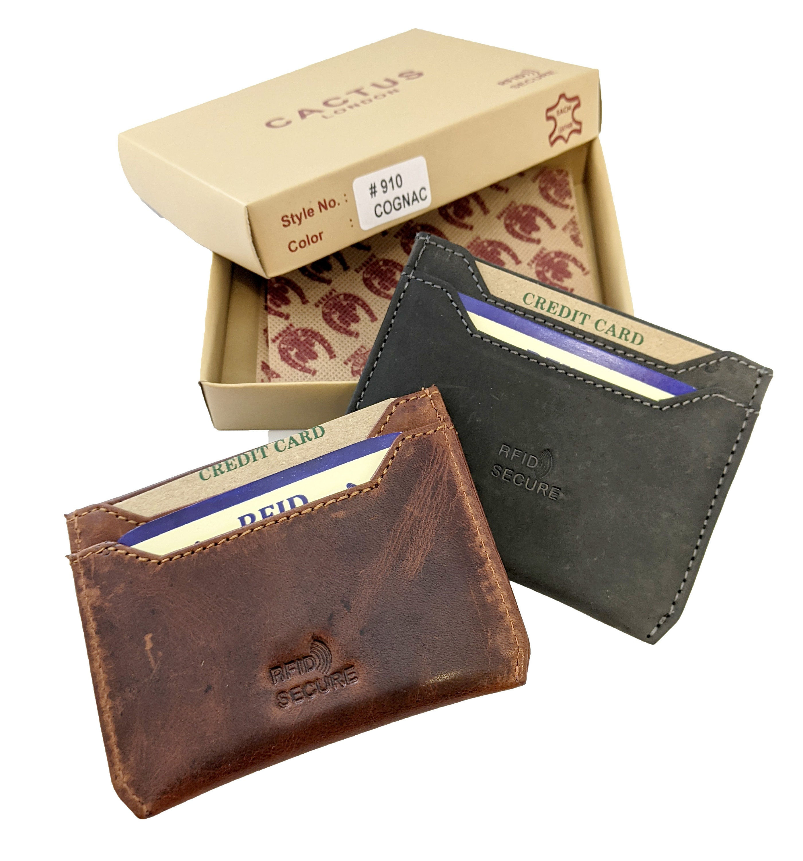 Slim Light credit cards holder, two styles available