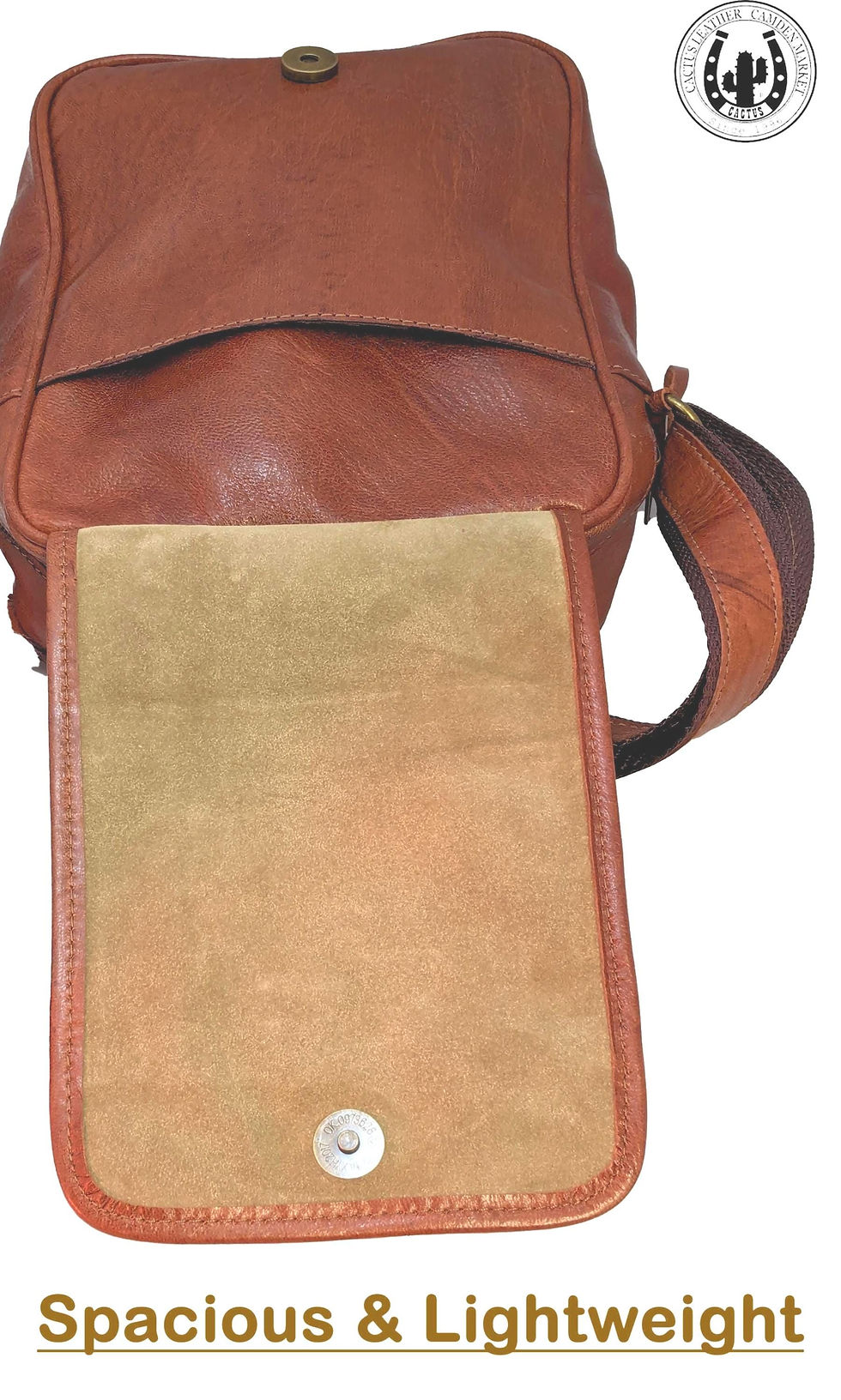Thumbnail: Travel crossbody leather bag