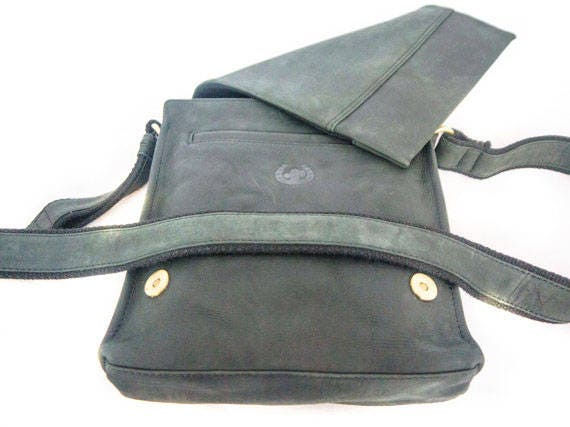 Outdoor classic Italian leather shoulder bag