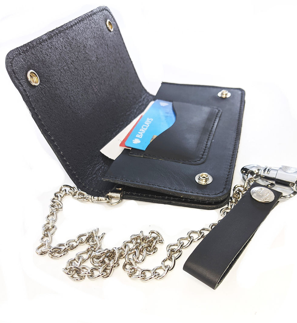 Thumbnail: Biker Wallet with Chain 