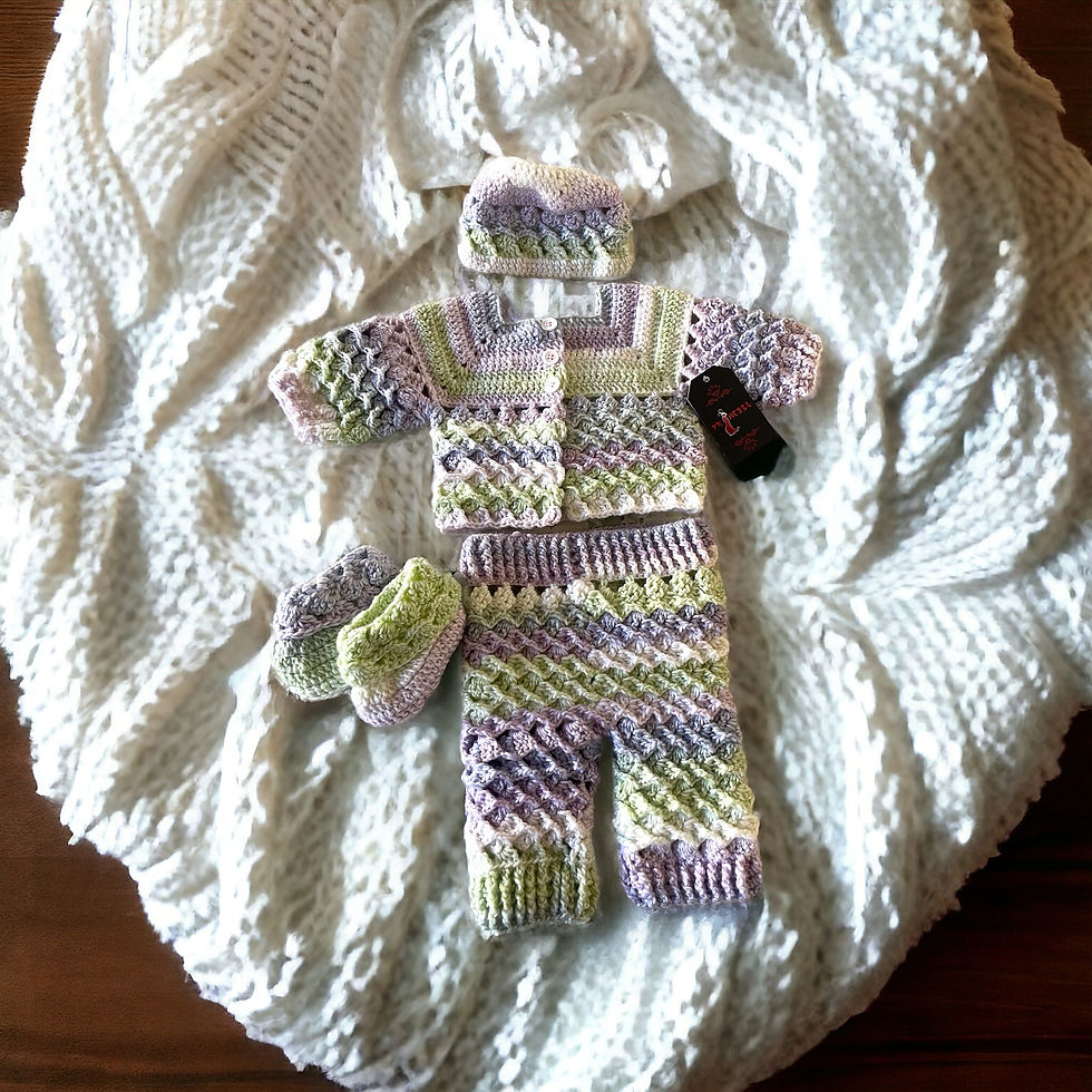 Thumbnail: Bellflower Baby Outfit 
